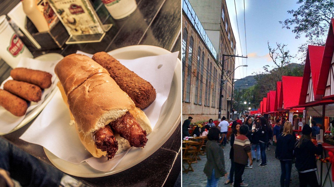 Gastronomia alemã na Bauernfest